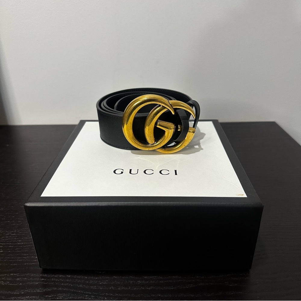 Gucci GG Marmont Wide Belt